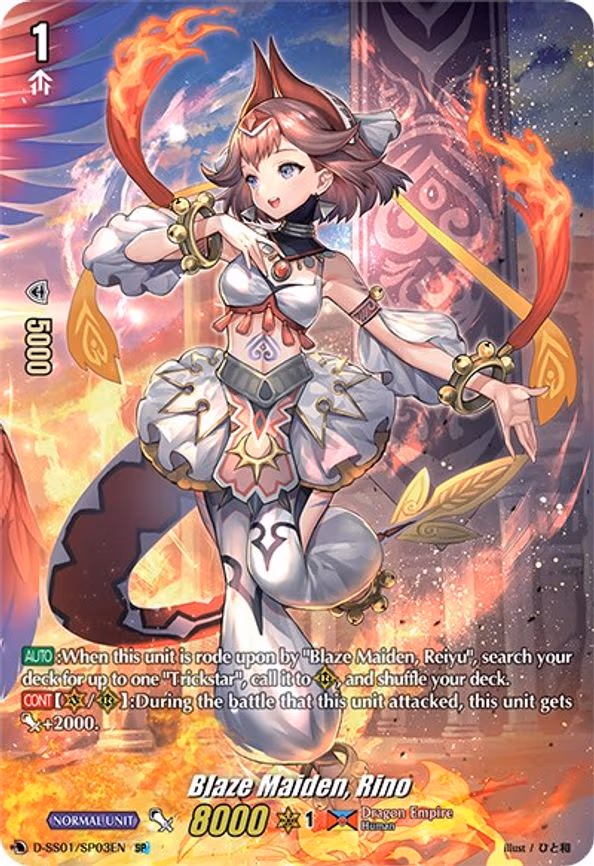 Blaze Maiden, Rino