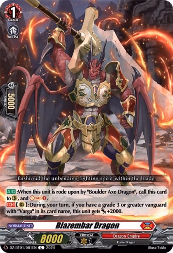 Blazembar Dragon
