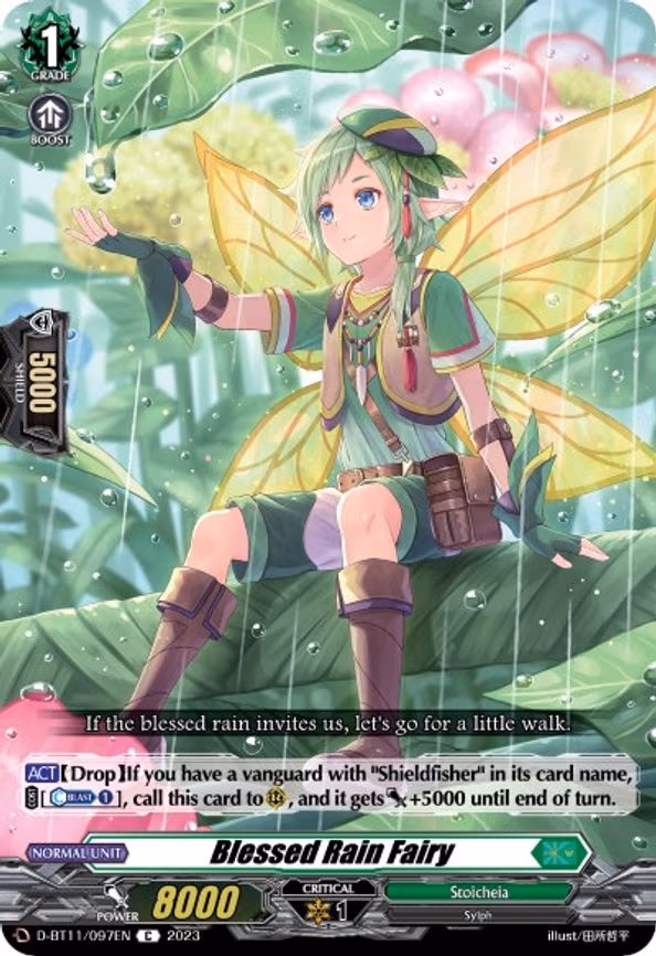 Blessed Rain Fairy - C (D-BT11/097EN)