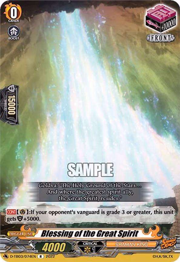 Blessing of the Great Spirit - R (D-TB03/074EN)