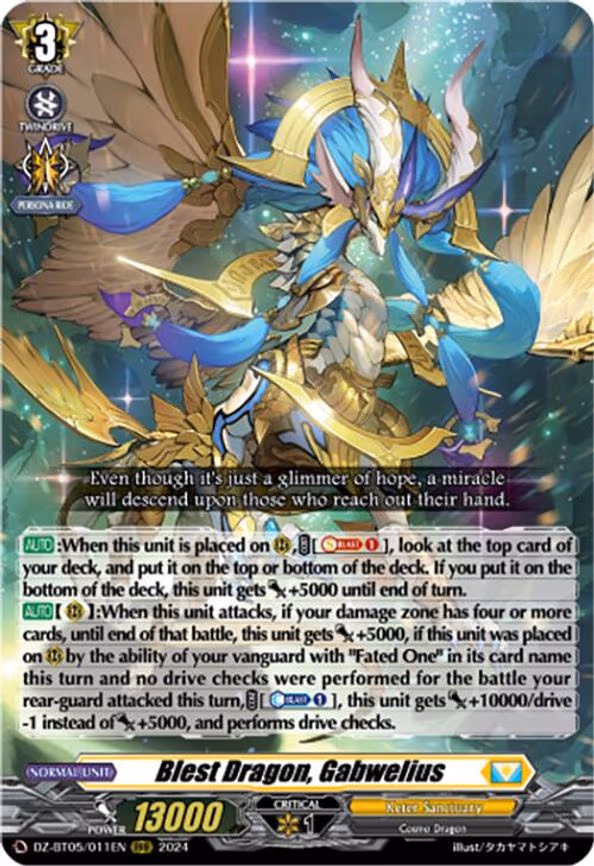Blest Dragon, Gabwelius