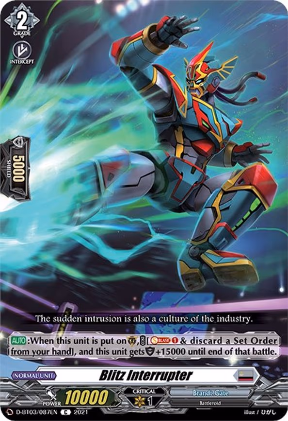 Blitz Interrupter - C (D-BT03/087EN)
