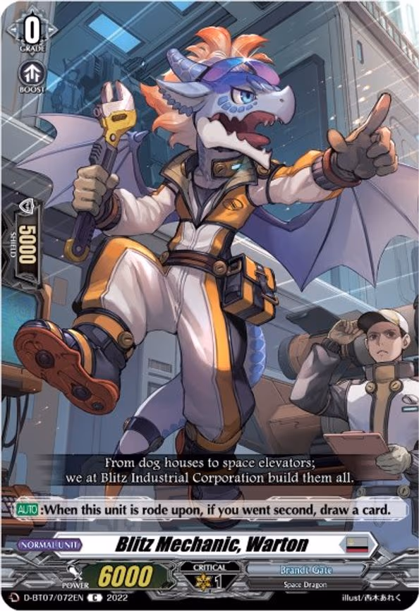 Blitz Mechanic, Warton - C (D-BT07/072EN)