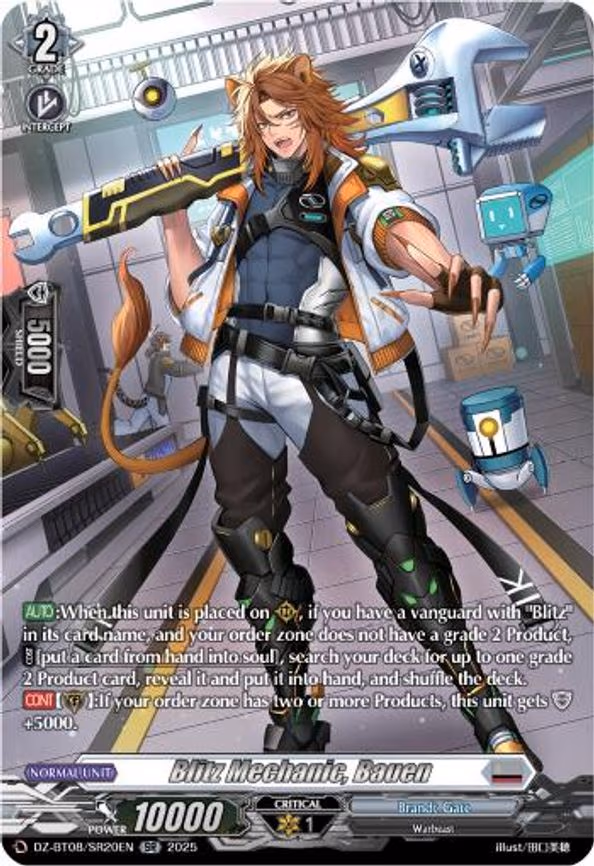 Blitz Mechnanic, Bauen - SR (DZ-BT08/SR20EN)