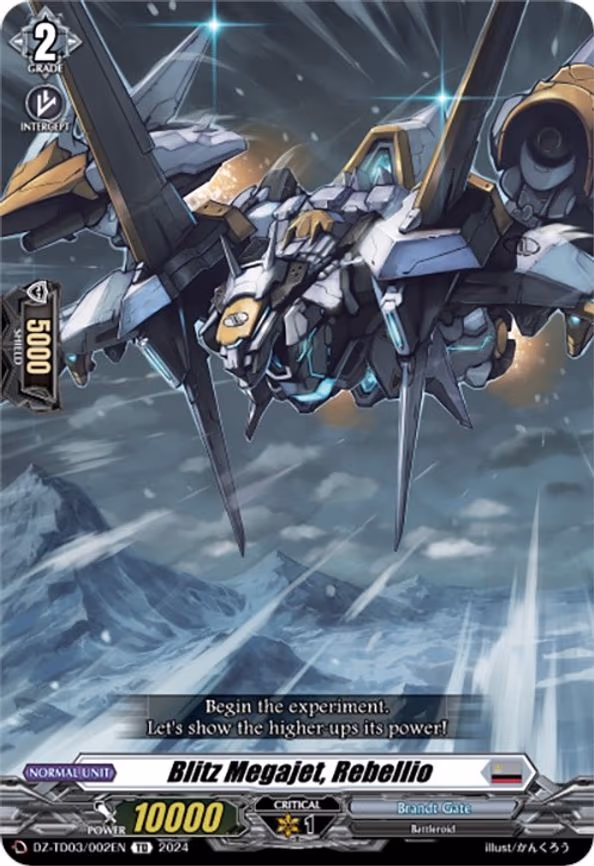 Blitz Megajet, Rebellio