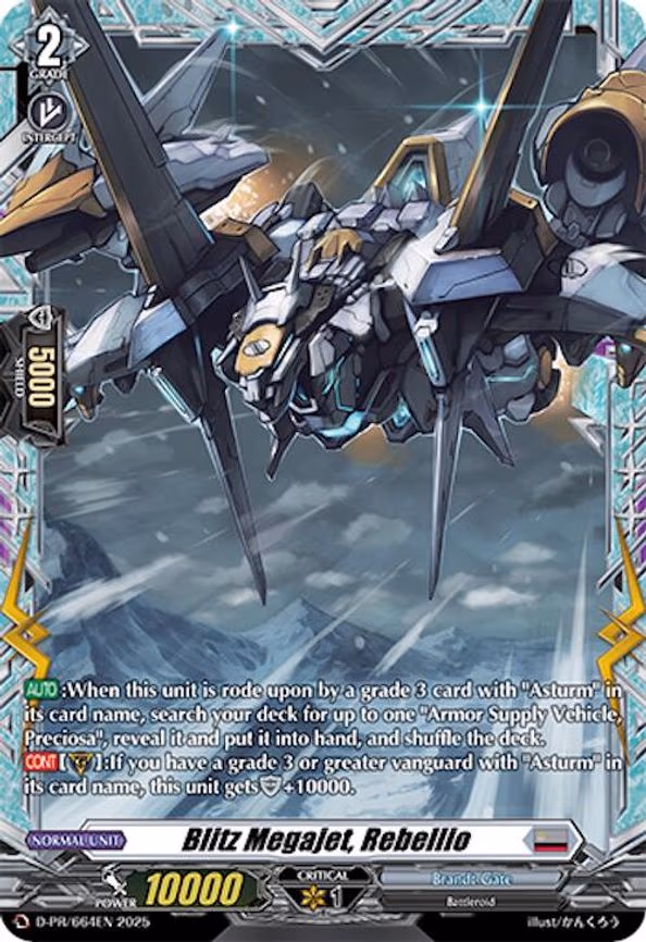 Blitz Megajet, Rebellio