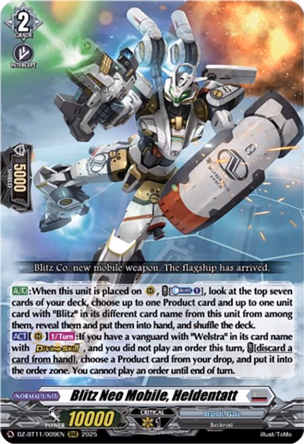 Blitz Neo Mobile, Heldentatt - RRR (DZ-BT11/009EN)