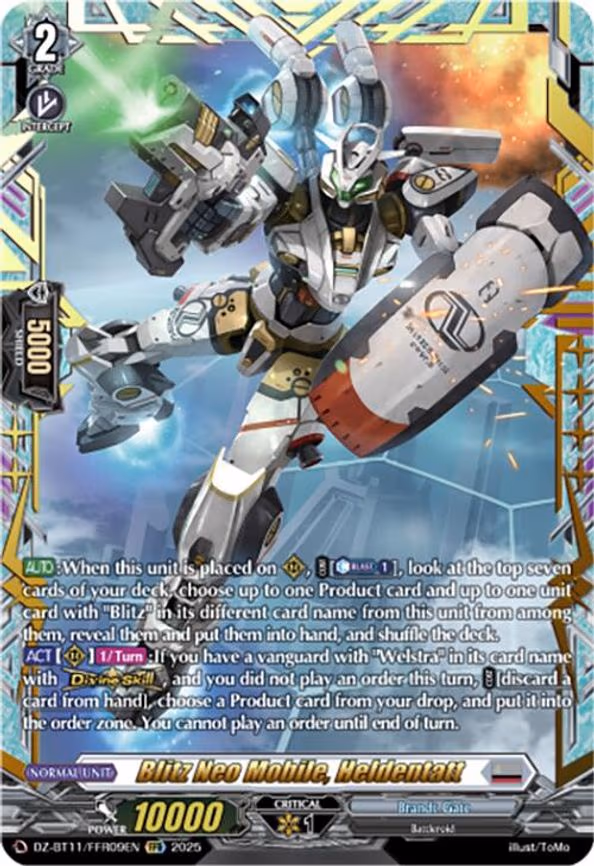 Blitz Neo Mobile, Heldentatt - FFR (DZ-BT11/FFR09EN)