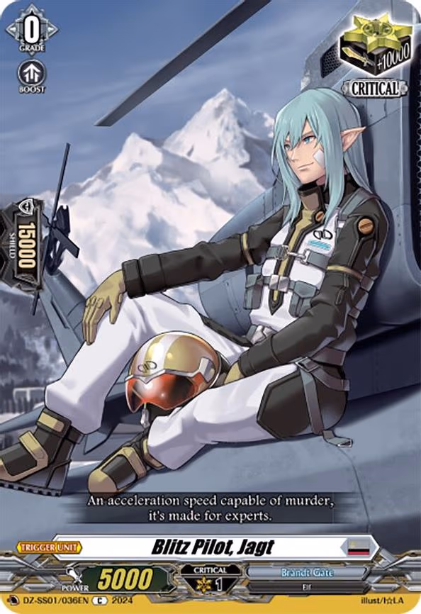 Blitz Pilot, Jagt