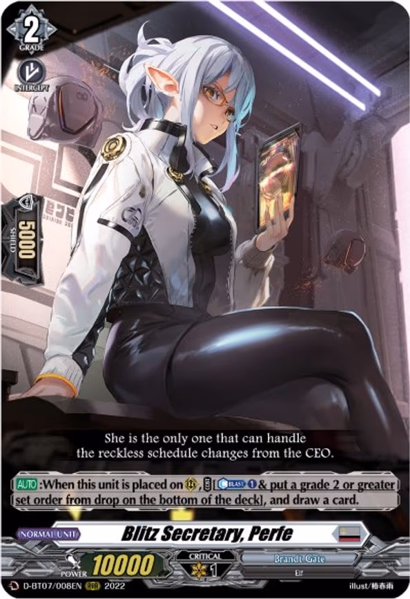 Blitz Secretary, Perfe - RRR (D-BT07/008EN)