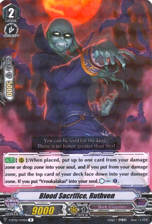 Blood Sacrifice, Ruthven