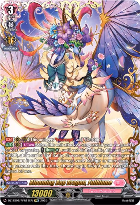 Blooming Bop Dragon, Fulblume