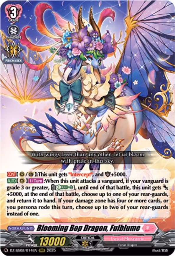 Blooming Bop Dragon, Fulblume