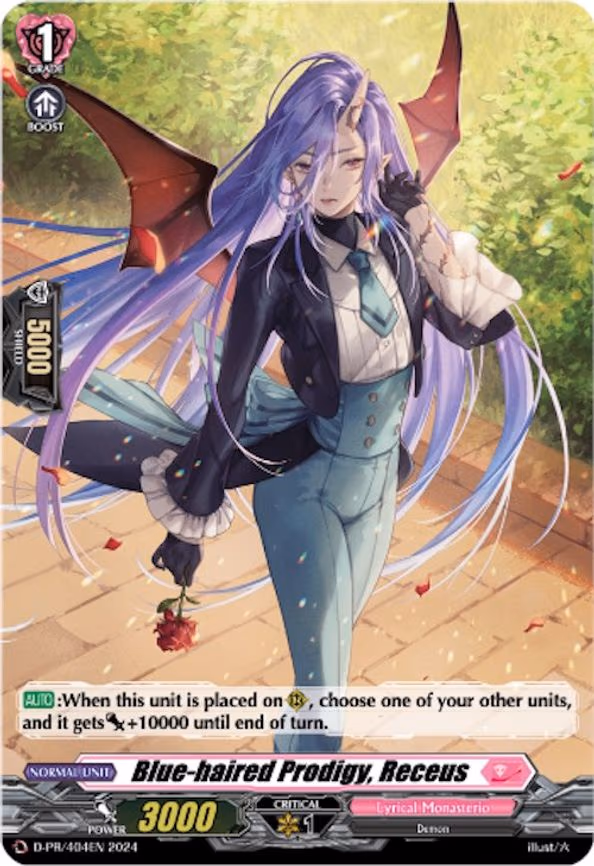 Blue-haired Prodigy, Receus - PR (D-PR/404)
