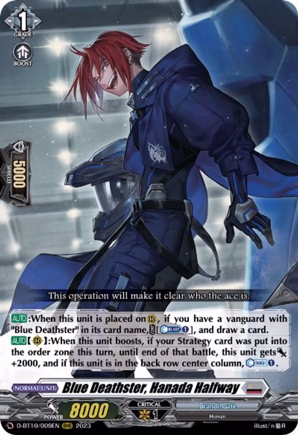 Blue Deathster, Hanada Halfway
