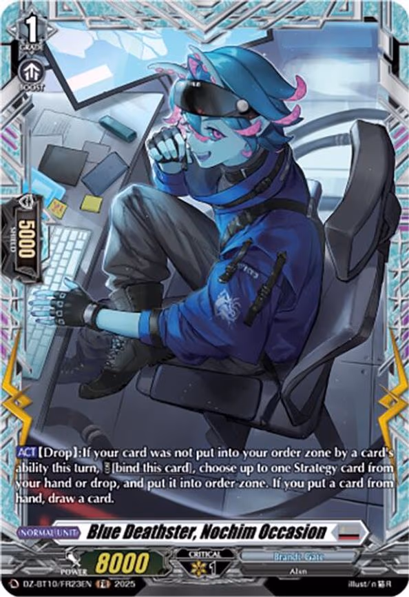 Blue Deathster, Nochim Occasion