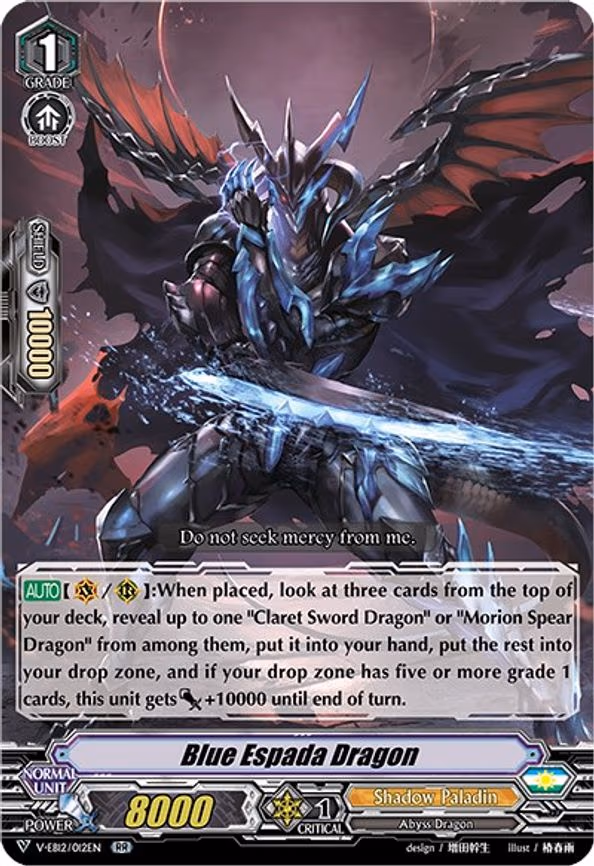 Blue Espada Dragon