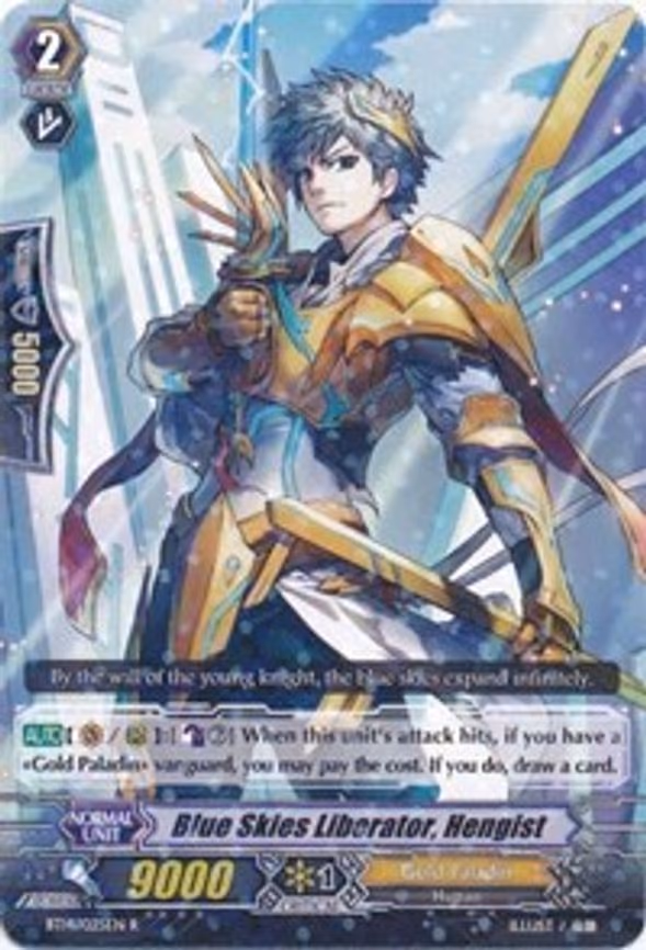 Blue Skies Liberator, Hengist