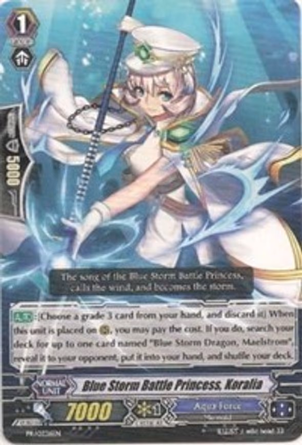 Blue Storm Battle Princess, Koralia - PR (PR/0236EN)