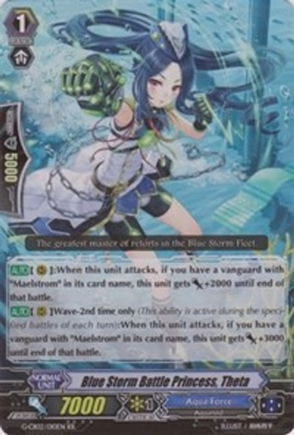 Blue Storm Battle Princess, Theta