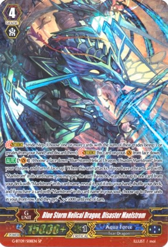 Blue Storm Helical Dragon, Disaster Maelstrom
