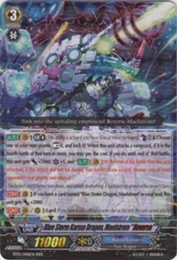 Blue Storm Karma Dragon, Maelstrom "Reverse"
