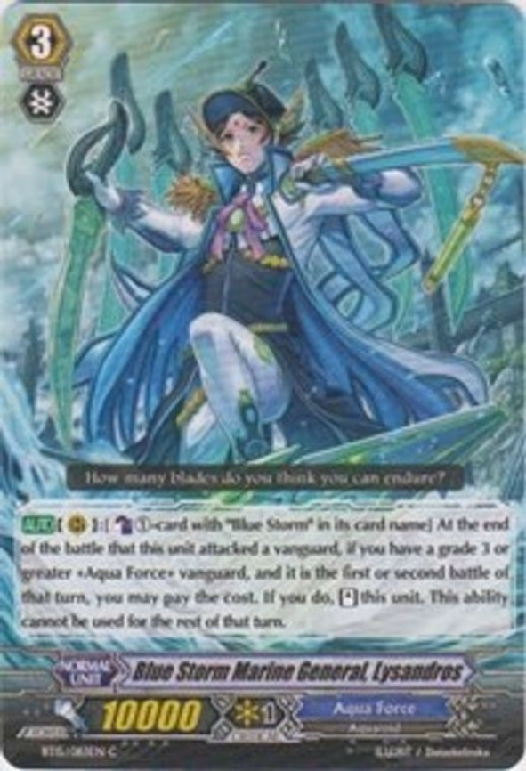 Blue Storm Marine General, Lysandros