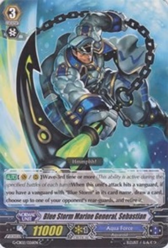 Blue Storm Marine General, Sebastian