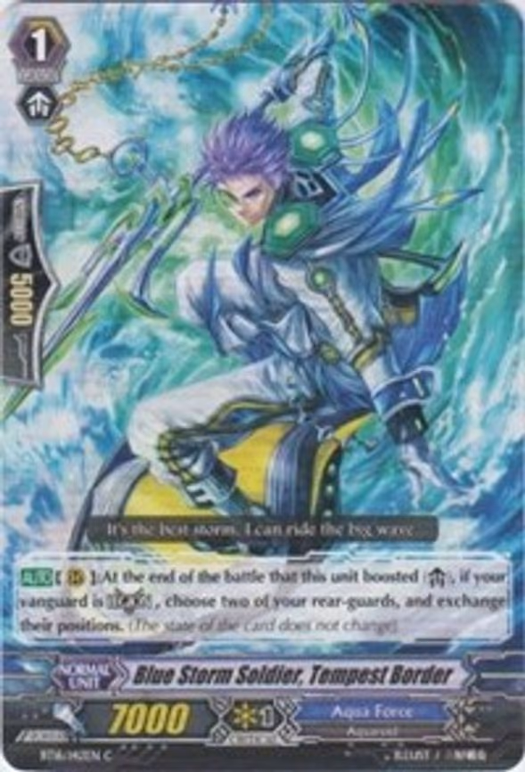 Blue Storm Soldier, Tempest Border