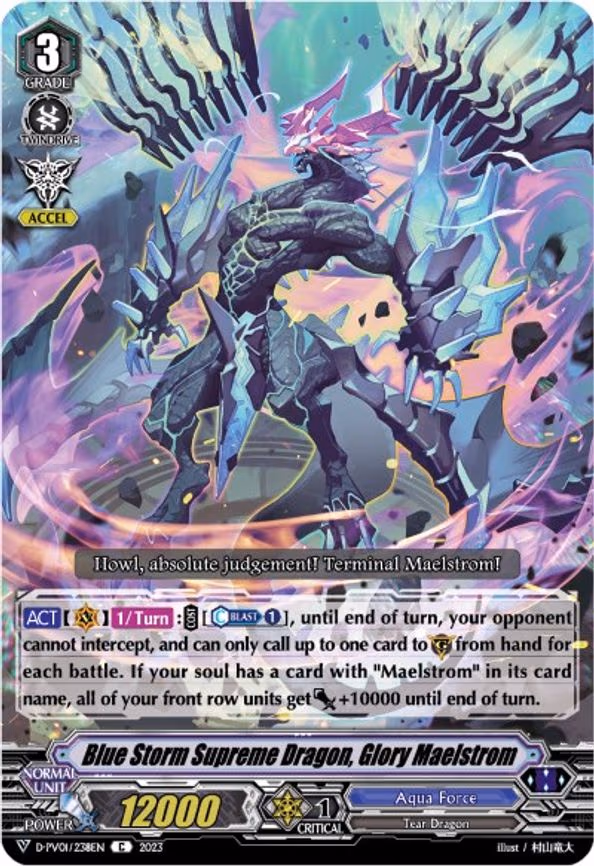 Blue Storm Supreme Dragon, Glory Maelstrom
