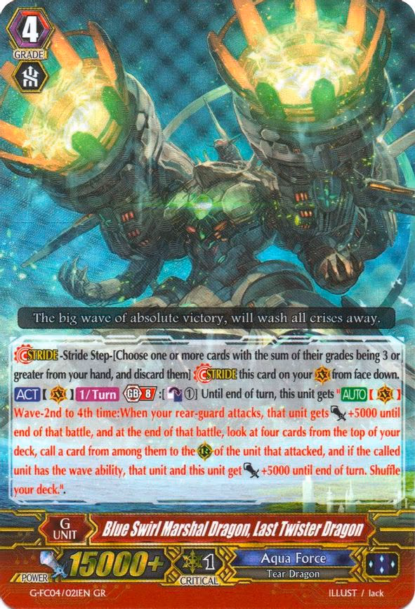 Blue Swirl Marshal Dragon, Last Twister Dragon