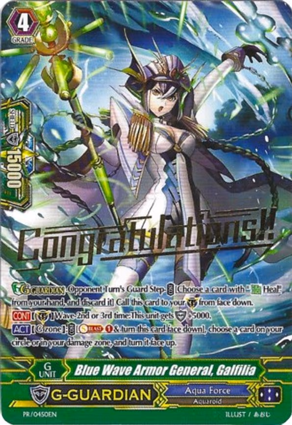 Blue Wave Armor General, Galfilia