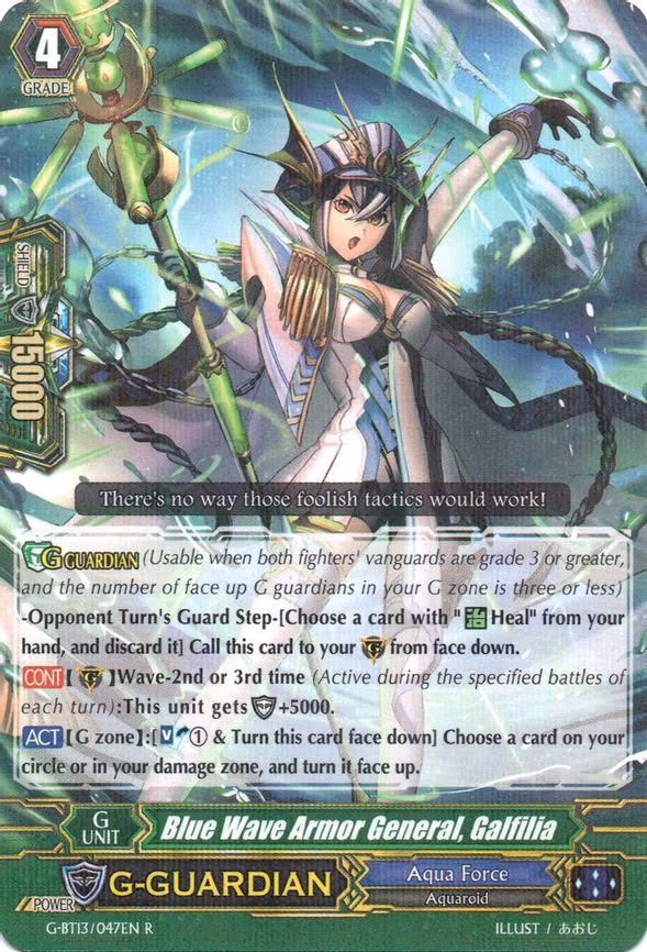 Blue Wave Armor General, Galfilia