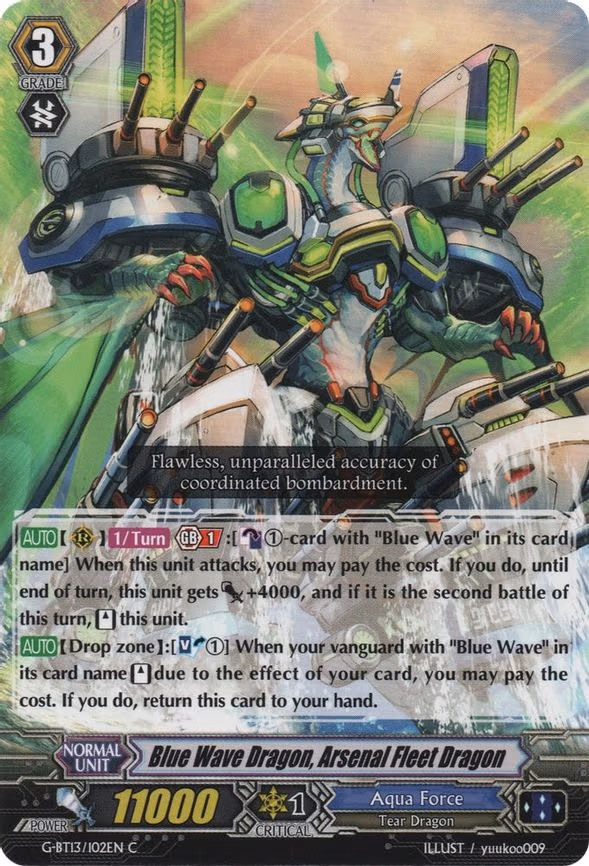 Blue Wave Dragon, Arsenal Fleet Dragon