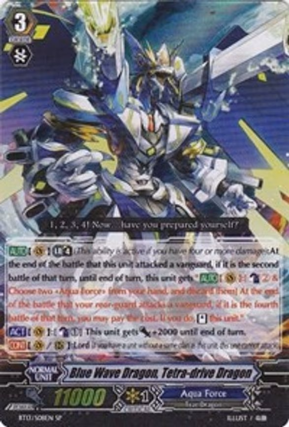 Blue Wave Dragon, Tetra-drive Dragon