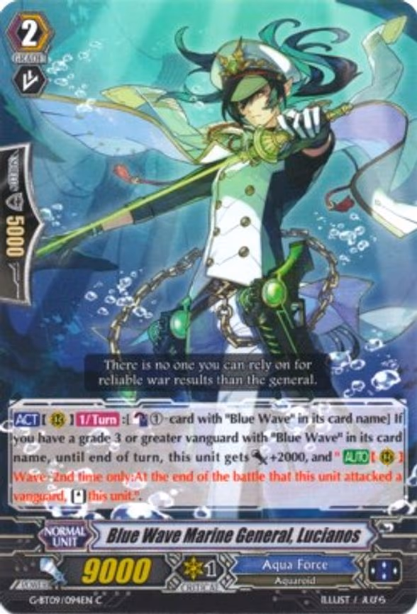 Blue Wave Marine General, Lucianos