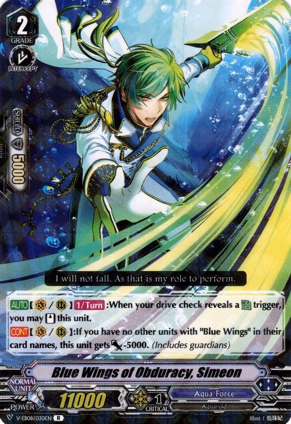 Blue Wings of Obduracy, Simeon