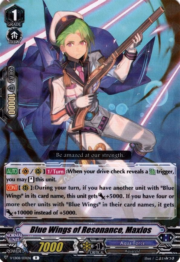 Blue Wings of Resonance, Maxios