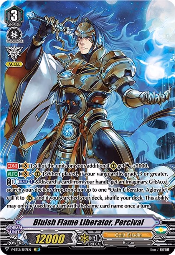 Bluish Flame Liberator, Percival