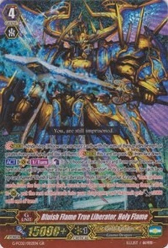 Bluish Flame True Liberator, Holy Flame