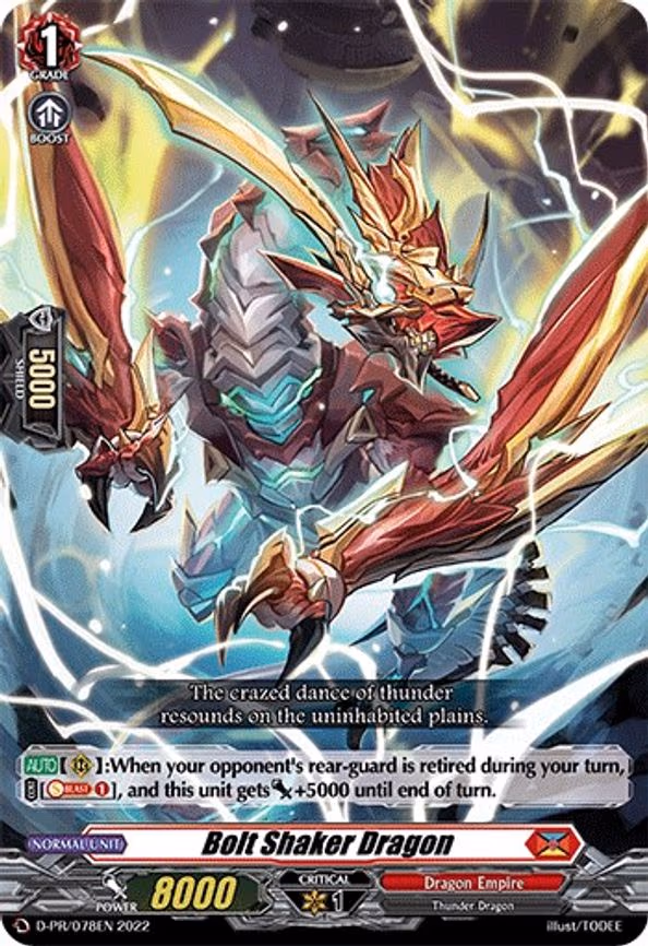Bolt Shaker Dragon - PR (D-PR/078EN)