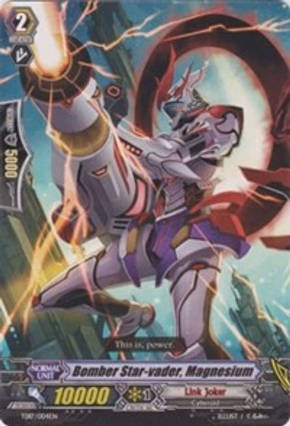 Bomber Star-vader, Magnesium