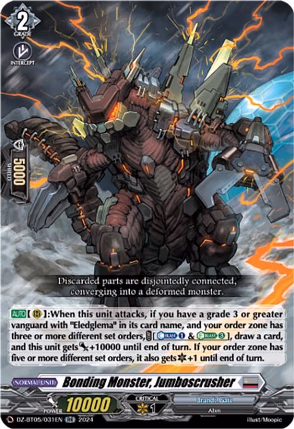 Bonding Monster, Jumboscrusher - RR (DZ-BT05/031EN)