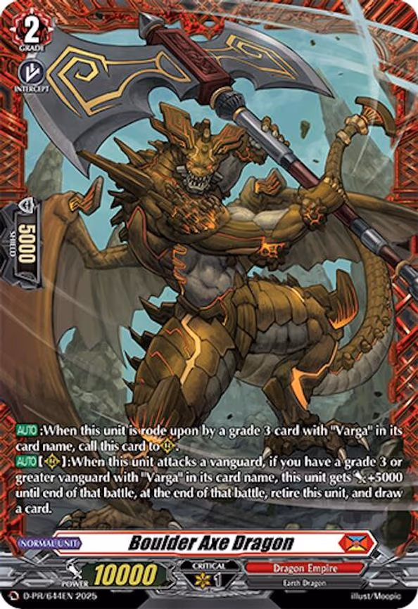 Boulder Axe Dragon - PR (D-PR/644EN)