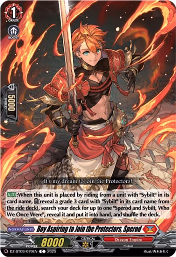 Boy Aspiring to Join the Protectors, Sperod - C (DZ-BT09/070EN)