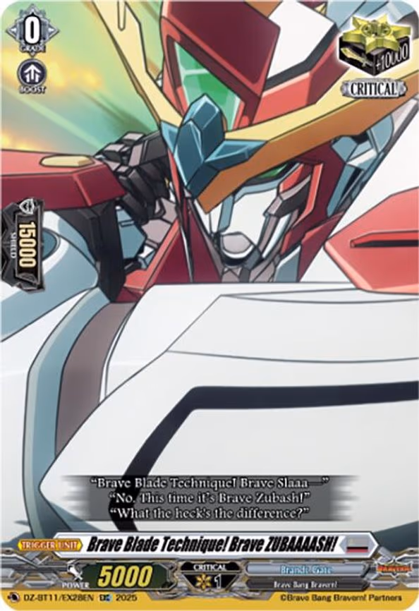 Brave Blade Technique! Brave ZUBAAAASH! - EXC (DZ-BT11/EX28EN)
