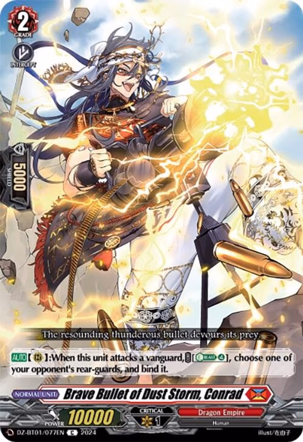 Brave Bullet of Dust Storm, Conrad - C (DZ-BT01/077EN)