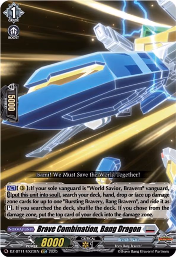 Brave Combination, Bang Dragon - EXC (DZ-BT11/EX23EN)