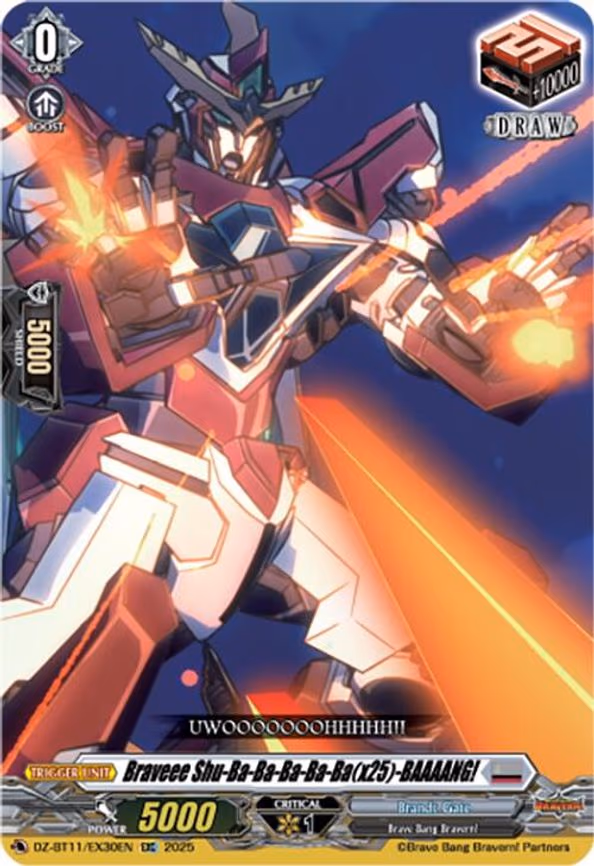 Braveee Shu-Ba-Ba-Ba-Ba-Ba(x25)-BAAAANG! - EXC (DZ-BT11/EX30EN)