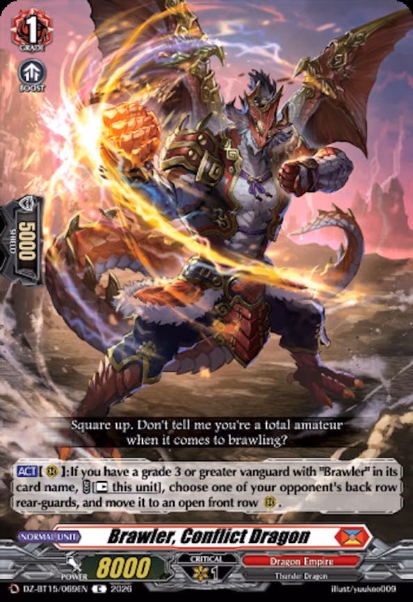 Brawler, Conflict Dragon - C (DZ-BT15/069EN)
